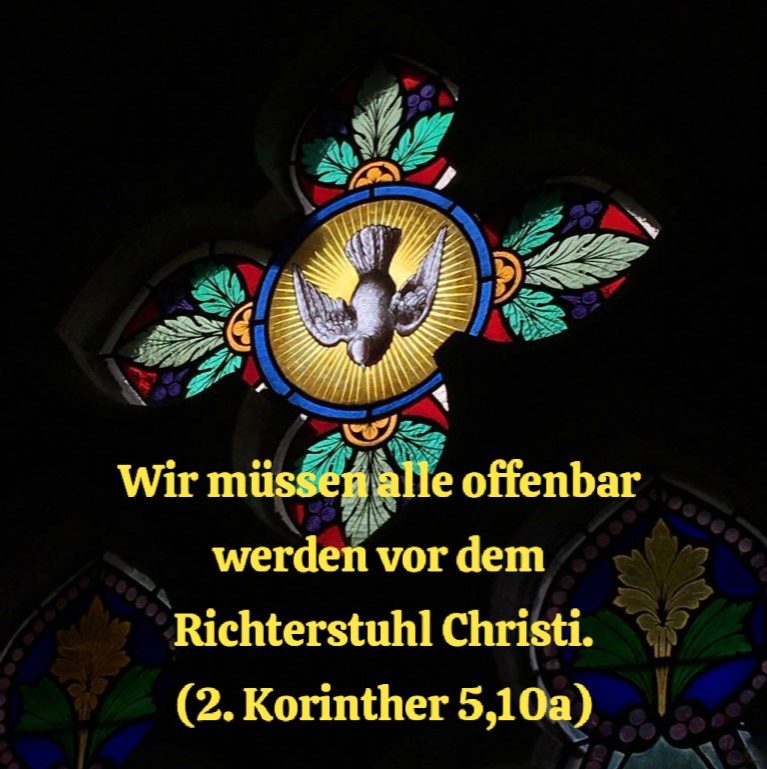 Wochenspruch zum vorletzten Sonntag des Kirchenjahres